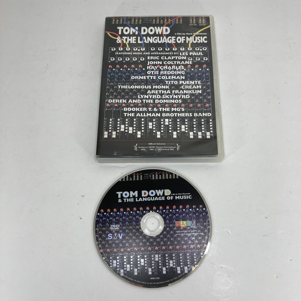 Tom Dowd & the Language of Music [DVD, 2003] Recording Engineer Documentary